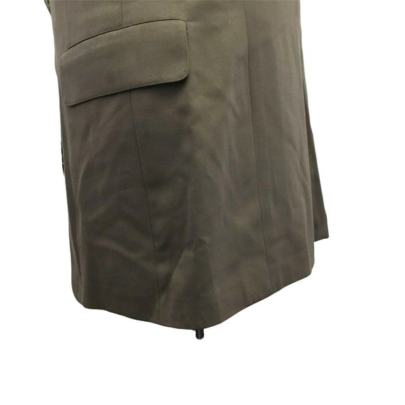 Dorman Winthrop Suit Jacket Blazer Sports Coat Mens Wool 42 L Olive Green - Picture 10 of 12